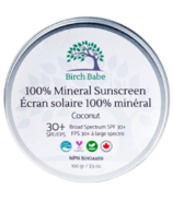 Birch Babe 100% Mineral Sunscreen Coconut SPF 30+