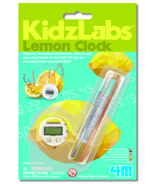 4M Kidz Labs Lemon Clock
