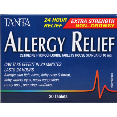 Tanta Allergy Relief Extra Strength Tablets Tanta Allergy Relief Extra Strength Tablets