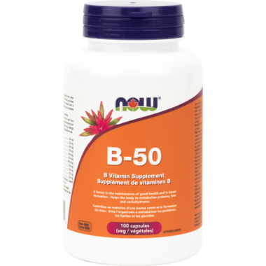 Buy NOW Foods Vitamin B-50 Blend At Well.ca | Free Shipping $35+ In Canada