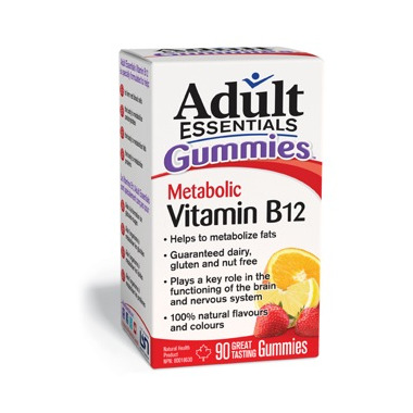 Adult Essentials Gummies Metabolic Vitamin B12 Adult Essentials Gummies Metabolic Vitamin B12