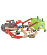 Ensemble de construction de seaux ferroviaires Hape Toys