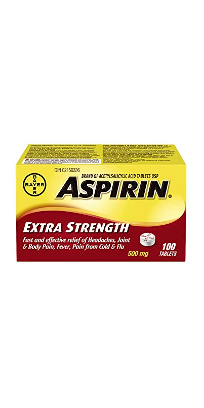 Buy Aspirin Extra Strength Tablets at Well.ca | Free Shipping $35+ in ...