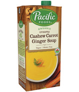 Pacific Foods Organic Soupe crémeuse aux noix de cajou, à la carotte et au gingembre