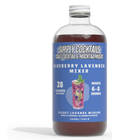 Simply Cocktails Handcrafted Cocktail Mixers Blueberry Lemon Lavender