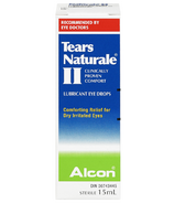 Gouttes oculaires lubrifiantes Tears Naturale II Polyquad