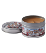 Seracon Maple Syrup Travel Tin Candle with Wooden Wick