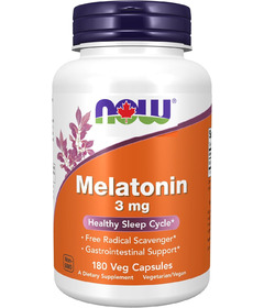 image of NOW Melatonin 3mg with sku:19221
