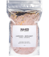 Buck Naked Soap Company Lait de coco Bain Lavande & Bergamote
