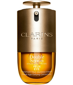 Clarins Double Serum Eye Brightening + Depuffing Anti-Aging Concentrate