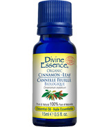 Divine Essence Cinnamon Leaf Organic Essential Oil