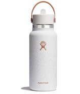 Bouteille Hydro Flask à large ouverture avec bouchon à paille flexible Seasalt