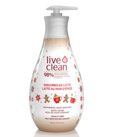 Live Clean Moisturizing Liquid Hand Soap Gingerbread Latte