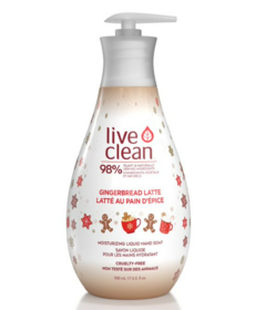 Live Clean Moisturizing Liquid Hand Soap Gingerbread Latte