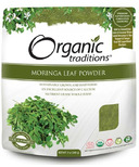 Organic Traditions Poudre de feuille de Moringa