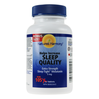 Nature\'s Harmony Sleep Tight Extra Strength Melatonin Nature\'s Harmony Sleep Tight Extra Strength Melatonin