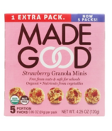 MadeGood Mini-barres de granola, fraise