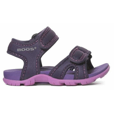Bogs Whitefish Solid Sandal Eggplant Multi Bogs Whitefish Solid Sandal Eggplant Multi