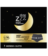 Always ZZZ Overnight Disposable Period Underwear Size L