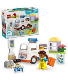 LEGO DUPLO Town Ambulance & Driver Building Toy