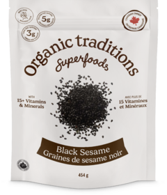 Organic Traditions Black Sesame Seeds