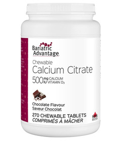 Bariatric Advantage Calcium Citrate Chewable Chocolate