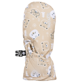 Kombi Little Hug Infant Mitt Tan Snuggle Bear
