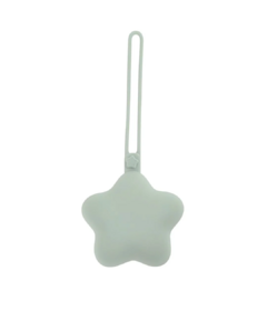 Baby Bliss Star Pacifier Case Sage