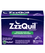  ZzzQuil Aide au sommeil en capsules liquides 