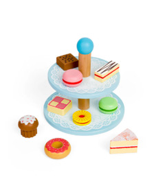Bigjigs Cake Stand and Cakes