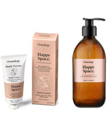 Osmology Happy Space Hand Cream & Hand Wash Rose Geranium & Amber Bundle