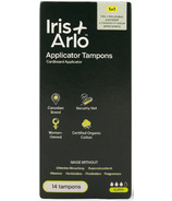 Iris + Arlo 100% Organic Cotton Applicator Tampons Super