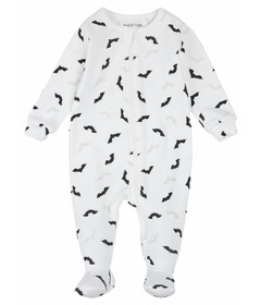Petit Lem Sleeper Off White with Glow in the Dark Bats Print