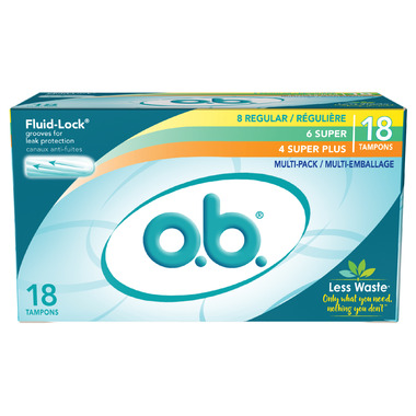 Buy O.b. Tampons Multipack At Well.ca | Free Shipping $35+ In Canada