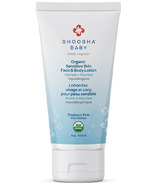 Shoosha Organic Baby Sensitive Skin Face & Body Lotion Unscented