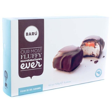 Baru Dark Chocolate Sea Salt Caramel Marshmallows Baru Dark Chocolate Sea Salt Caramel Marshmallows