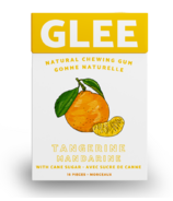Glee Gum Tangerine édulcoré avec du sucre de canne