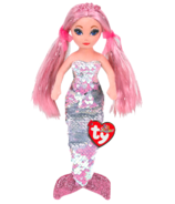 Ty Flippable Sea Sequins Cora the Pink Mermaid Medium