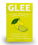 Glee Gum Lemon Lime sucré au xylitol de canne