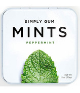 Simply Gum Menthe poivrée - Menthes naturelles