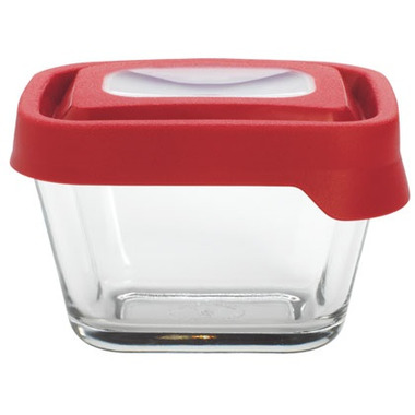 Buy Anchor TrueSeal 1 7/8 Cup Rectangular Storage Container with Red ...