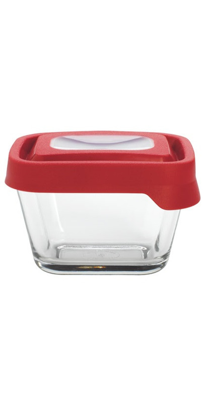 Buy Anchor TrueSeal 1 7/8 Cup Rectangular Storage Container with Red ...