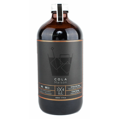 3/4 OZ. Cola Syrup 3/4 OZ. Cola Syrup