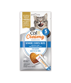 Catit Creamy Booster Lickable Cat Treat Tuna Recipe