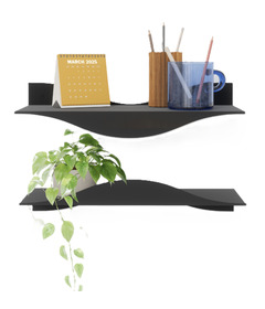 Umbra Surf Shelf Black