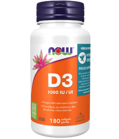 NOW Vitamin D-3 1000UI