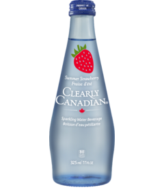 Clearly Canadian Summer Strawberry Sparkling Water