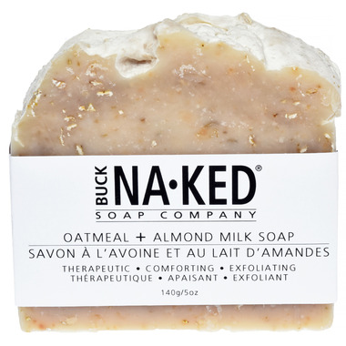 Buck Naked Soap Company Oatmeal & Almond Milk Soap Buck Naked Soap Company Oatmeal & Almond Milk Soap