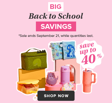 Save up to 40% on Big Back-to-School Savings