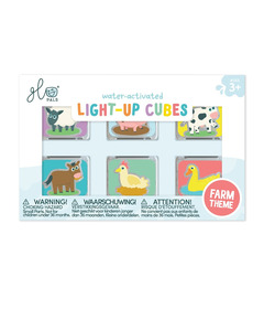 Glo Pals Limited Edition Light-Up Cubes Farm Frenzy